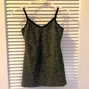Beyond yoga strapped space dye tank